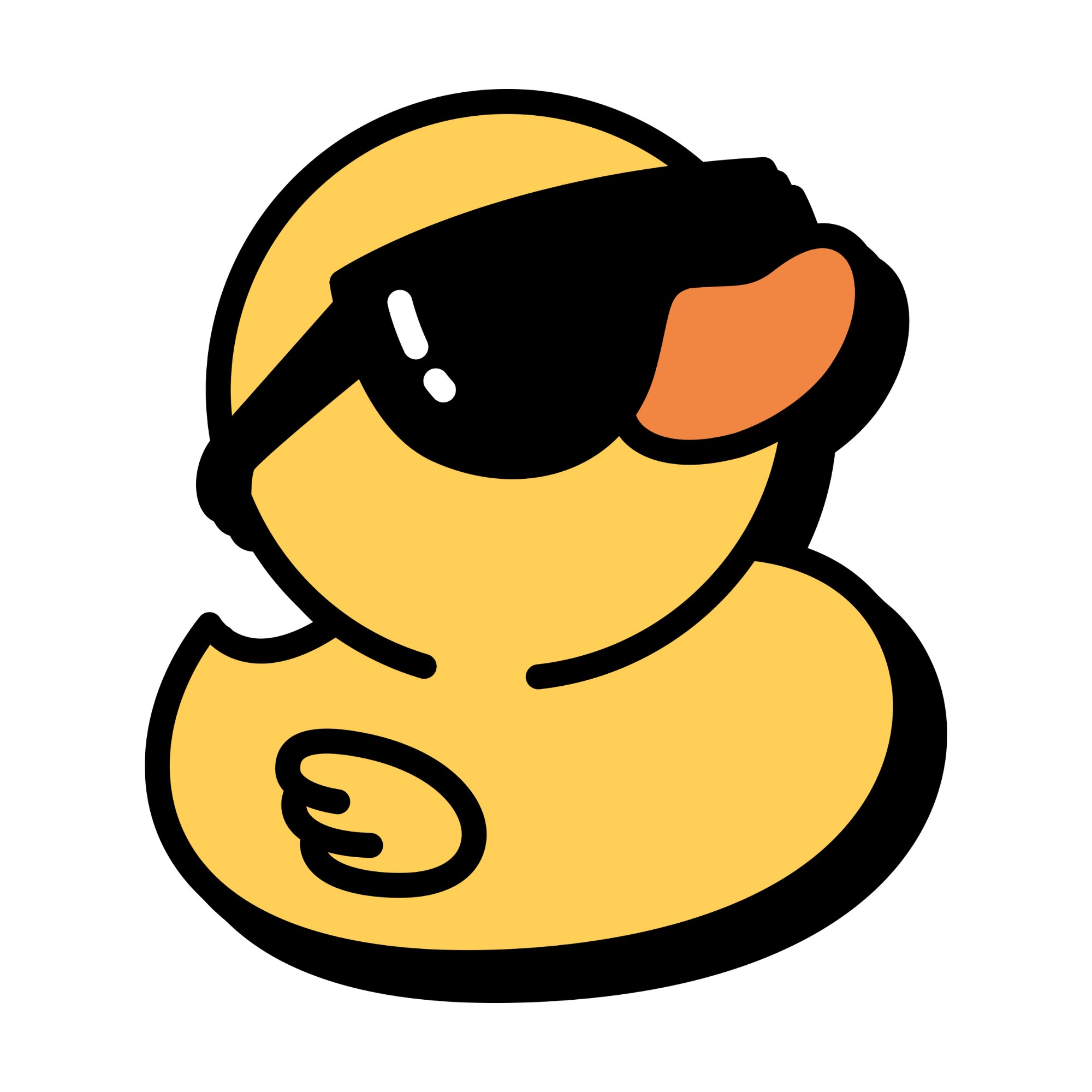 UTCA — качка-маскот сервісу автоматизації Telegram-каналів
